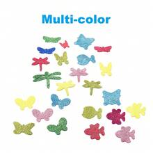 Foam Stickers, EVA Self Adhesive Glitters Foam Shape Sticker Craft Supplies For Scrapbook Card DIY Making Home Decor - 小動物款60Pcs - 查看 3