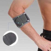 ZKBBO 1pc Adjustable Elbow Support Brace With Compression Fit And Stability Straps, Suitable For Tennis, Tendon/Ligament Support, Breathable Physical Guard - Multicolor - View 9