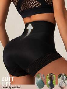 Women Shapewear Bottoms - 黑色 - 查看 3