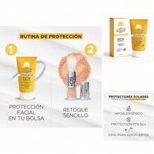 Protector Solar Facial y Corporal UV 100 de 60 ml - SPF 50+, Sin Fragancia, Hipoalergénico, Resistente al Agua para Todo Tipo de Piel - Fotosun Fluid Protect - Ver 2