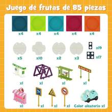 Juguetes de Construcción de Pistas para Niños, Juguetes de Coches de Dinosaurios Eléctrico, Juego de Pista Montessori, Regalos para Niños y Niñas - 1 - Ver 6