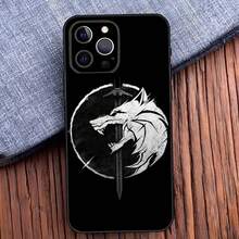 Funda para teléfono The W-Witcher Wiedzmin compatible con  16,15,14,13,12,11,Pro,X,XS,Max,XR,Plus,Mini, cubierta suave negra, funda compatible con  17 pro max, funda  17 pro, funda  17, funda  16 pro max - z4 - Ver 4