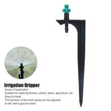 Drip Irrigation System Irrigation System For Garden Greenhouse Micro Drip Irrigation Kit Automatic Irrigation System Courtyard Spray Plant Watering System With Adjustable Nozzle Emitter 20PCS - 180度綠色 - 查看 3