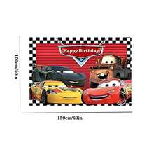 新款汽车主题派对气球套装，酷炫赛车生日派对气球DIY拱门气球链套装 - 彩色 - 查看 3