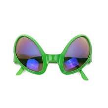 1 件外星人主题派对眼镜、头饰、新奇塑料照片道具，适合生日、单身派对、酒吧、新年庆祝、万圣节、圣诞节活动和派对装饰 - 彩色 - 查看 10