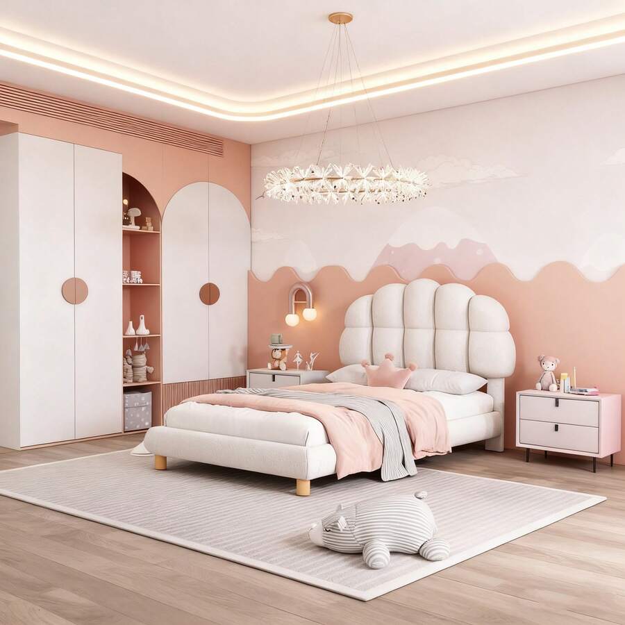 Kids Bed Frames, Headboards & Footboards - White - View 1