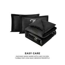Juicy Couture Reversible Velvet Comforter Set | Fall Fashion | Comforters - Black - View 4