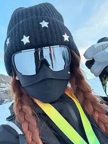 Outdoor Windproof Goggles, Mountaineering Ski Goggles, One-Piece Sports Goggles - 常規款 - 查看 4