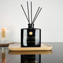1 件黑白蜡封系列香薰扩散器套装，天然植物混合精油，家居装饰香氛，持久香气，室内藤条扩散器摆件，适用于婚礼、生日、情人节、圣诞礼物、节日派对礼物，适用于卧室、书房、客厅、浴室、除臭等。 - 天然植物萃取精油 - 查看 11