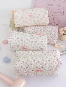 1Pc Cute Strawberry Pattern Print Hair Dryer Storage Bags Hair Curler Storage Bags For Travel Portable Hair Dryer Storage Bag Multifunctional Cosmetic Bag Cosmetic Storage,Hair Care Essential Oil Storage Bag ,Travel Toiletry Bag Handbag Dustproof Large Capacity Electric Curling Wand Straight Plate Clip Protective Cover Hair Dryer Storage Travel Essentials - Multicolor - View 3