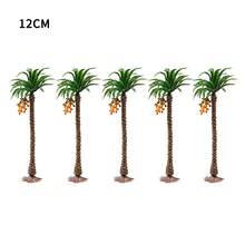 5pcs 6/9/12/15cm Simulation Model Green Trees,Succulent Micro Landscape Decoration Background Plant Sand Table Building,Model Tree African Sunflower With 6-Foot,Qatar,Uae,Toys,Miniature Tree