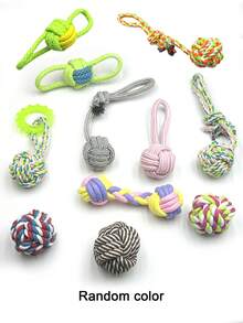 9 Pack XL Dog Chew Toys - Large Breed Aggressive Chewers, Durable Puppy Teething, Heavy Duty Cotton Rope Toys Dog Chew Toy Rope Knot Set, Durable Training Interactive Dog Rope Toy, Suitable For All Sizes Of Dogs To Play And Interact With. Chewing Knots, Multi-Functional Grinding Rope For Indoor And Outdoor Training