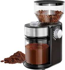 CASA LITUS Molino de Café Eléctrico Profesional 200gr, Moledor de Café en Grano 18 Niveles de Molienda: Espresso, Prensa Francesa, Cafetera, Cafetera Italiana (Moka), Cuchillas de Acero Inoxidable - 1 - Ver 6