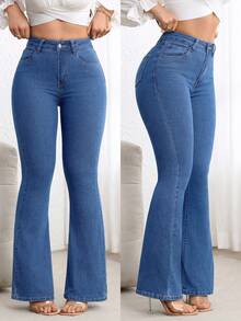 IDYLLIC Women Jeans - Blue - View 4