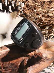 1pc/5pcs/10pcs Mini Cute Finger Ring Counter, Portable Hand Press Electronic Display Counter, Silent Manual Multi-Channel Counter, Durable