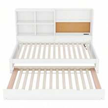 Futons - White + Particle Board + 90cm*200cm - View 10