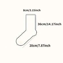 1 Pair Unisex Thick Warm Ski Socks For Outdoor Sports & Hiking - Multicolor - View 5