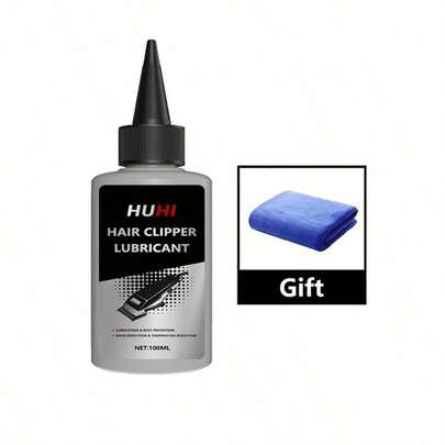 专业理发器刀片润滑剂，剃须刀片润滑油，适用于剪刀、修剪器和电动推剪，防止老化和氧化，美发工具套件