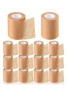 3卷睫毛延长胶带、鼻形塑形胶带、微孔胶带、透气易撕纸胶带、睫毛隔离胶带、一次性无纺布胶带、肤色纹身和疤痕胶带 - 彩色 - 查看 6