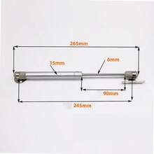 2 Stücke 20/40/60/80N/100N/200N Möbelscharnier Küchenschranktür Lift Pneumatische Unterstützung Hydraulische Gasfeder Halterung
