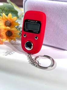 602 Handheld Tally Counter With LED Display, Portable Keychain Counter, Convenient For Prayer Counting, Inventory Counting, People Counting, Displays Up To 99,999