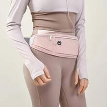 1pc Sports Waist Pack, Reflective Running Fanny Pack For Marathon, Outdoor Cycling, Can Hold Water Bottle, Adjustable Waterproof Waist Bag Sport Bag For Sports For Fitness For Exercise Travel Bag For Vacation For Women For Men Travel Essential Belt Bag For Running For Hiking