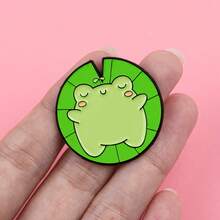 Frosch Zitat Emaille Brosche - Süßer Anstecker für Rucksäcke und Kleidung, Weihnachtsgeschenk