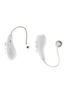 2Pcs Rechargeable Ear-Hanging Hearing Enhancer, Ear-Hanging Amplification Enhancer, Sound Enhancement, Feedback Elimination, Suitable For Adults And The Elderly, With Volume Control, Essential For Gifts.