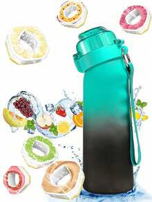 1 件 650 毫升空气瓶 Tritan 水瓶香味荚空气香味 0 糖水果味 Up Tritan 塑料水饮料瓶带香味喝更多水（一个水瓶配随机口味香味环） - 彩色 - 查看 11