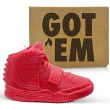 DSneaker Candle For Sneakerhead Room Decor - Shoe Candle Gifts For Sneaker Heads - Birthday Cake Topper - Sneakerhead Gifts - Sneaker Head Room Decorations And Sneaker Head Gift Red Oct Small - 變化 - 查看 4