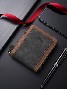 Sac pochette pour homme, sac à main pour homme, sac poignet pour homme, trousse de toilette pour homme, grande capacité, imperméable, léger, convient pour l'université, les affaires, les voyages, en PU, rétro, cadeau pour homme, petit sac, sac de Noël, sac à dos imperméable, vintage, Saint-Valentin - Multicolore - Voir 13