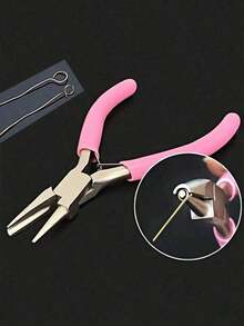 5-Inch Mini Pliers For DIY Jewelry Making, Small Needle Nose Pliers, Wire Wrapping Pliers - 滾針鉗 - 查看 1