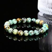 1pc 6/8/10mm Natural Stone Beaded Bracelet, Bohemian Style Tiger Eye/Amethyst/Agate Healing Stone Bracelet, Layerable Colorful Handmade Jewelry For Women - Multicolor - View 138