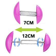2pcs Adjustable Mini Shoe Stretcher, Suitable For High Heels, Sneakers And Imitation Shoes - Anti-Wrinkle Shaping Tool, Easy To Use Expander, Adjustable Shoe Tree, Plastic Shoe Stretcher, Men's Leather Shoes And Women's High Heels Shoe Expander - Multicolor - View 7
