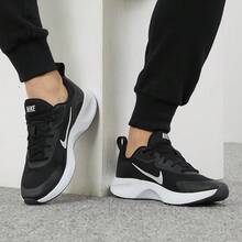 Nike 男士 2026 春季新款 WEARALLDAY 缓震透气轻便网面跑步鞋 CJ1682-004 - 黑色 - 查看 1