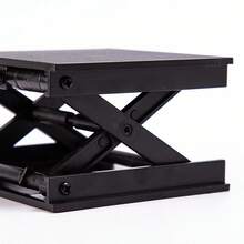 多功能高度调节器、结构、手动操作设计、升降台、升降工作台、小型升降移动式、剪刀升降机、可调支架高度、可调检查台、工作垫、车间布置