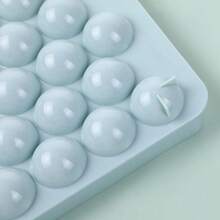 Ice Cube Tray, Spherical Ice Cube Mold, Homemade Edible Round Ice Ball, Refrigerator-Freezer Ice Cube Container, Silicone Ice-Making Helper - Nhiều màu - Xem 5