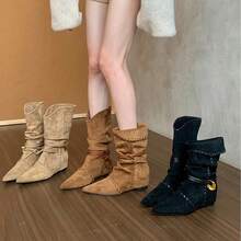 Women Western Boots - Castanho - Ver 3