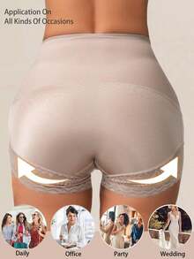 Women Shapewear Bottoms - Camel - View 5