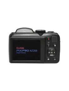 Kodak AZ255 Travel Photography Camera, 25x Optical Zoom, Optical Image Stabilization, 16.35MP, 24mm Wide Angle, HD Video, 3-Inch Screen, CMOS Sensor, Black Package - Black Suit - View 5