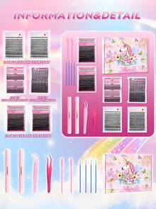 12pcs/Set False Eyelashes, Including Super Dense/Extra Dense/Dense/Voluminous/Spiky/Lower Lash Sets, Waterproof Material, Suitable For Beginners And Experienced Users, Easy To Wear At Home, Soft And Comfortable, Create Natural Makeup Look, Suitable For Daily Makeup - 黑色 - 查看 6