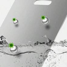 Cutting Board 304 Stainless Steel Antibacterial Mildew Proof 46cm Kitchen Cutting Board - 銀色 - 查看 7