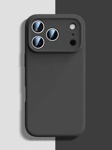 Ốp lưng điện thoại silicon lỏng chất lượng cao, tương thích với iPhone 17 Pro Max, 17 Pro, 17 Air, 17, 16, 15, 14, 13, 12, 11 Pro Max Plus, cảm giác mềm mại, khả năng chống sốc và bảo vệ điện thoại. - Màu xám than - Xem 3