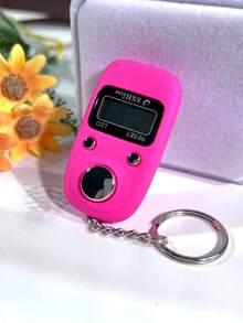 602 Handheld Tally Counter With LED Display, Portable Keychain Counter, Convenient For Prayer Counting, Inventory Counting, People Counting, Displays Up To 99,999