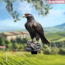 تمثال عقاب شرس للحديقة أو الفناء الخارجي، ديكور للحديقة أو الصالة الخارجية
