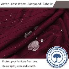 1/2/4/6pcs Solid Color Jacquard Waterproof Spill-Resistant Short Back Chair Covers, Elastic Removable Barstool Covers With Backrest, Home Decor Chair Slipcovers Suitable For Square Kitchen, Dining Room, Cafe