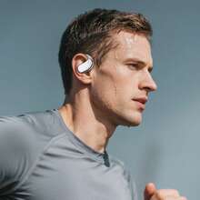 [High-Fidelity Wireless Earbuds] High-Fidelity Wireless Earbuds With Digital Display Charging Case | Long Battery Life, Low Latency, Ideal For Running And Fitness - 白色 - 查看 7