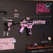 Over 1000pcs M4A1, MP5, KSV Gun Building Blocks. Challenging Assembly. Suitable As Birthday/Christmas/Halloween Gift For Gun Enthusiasts, Also Collectible Toy. For Ages 14+.