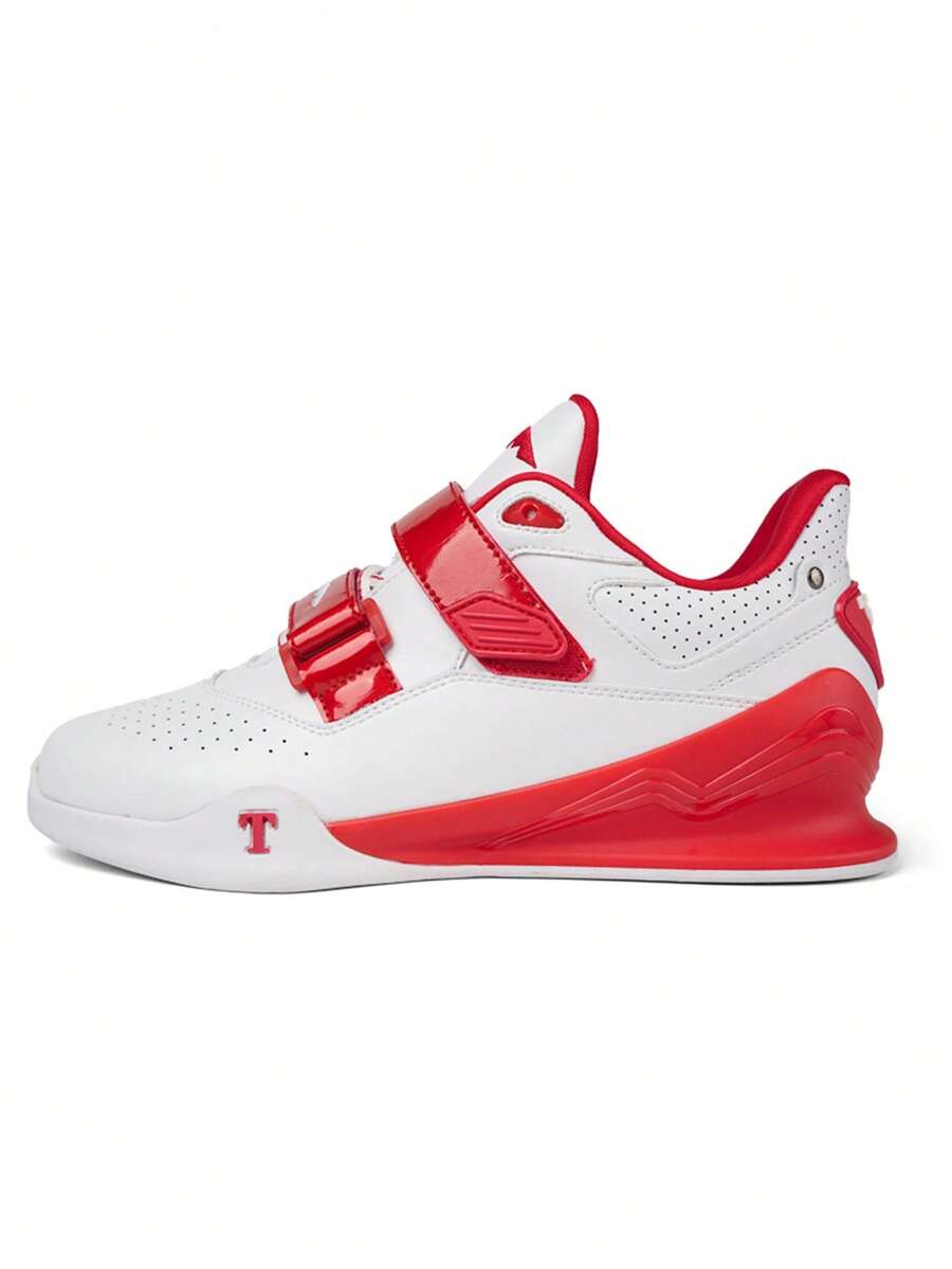 High Rebound Power Professional Weightlifting Shoes, Hard Pull Squat Shoes, Gym Fitness Shoes With Balance, Anti-Slip, Wear-Resistant For Comprehensive Training