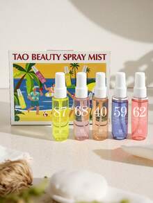 40ml Brazil Beach Series Spray Gift Set, Limited Edition Aromatherapy Air Freshener. Janeiro Multi-Layered Natural Fragrance To Enhance Happiness, Releasing Elegant Sunflower, Citrus, Coconut, Vanilla, Woody, And Ocean Beach Scents. Suitable For Dates, Parties, Gatherings, Travel, Home, Hotel, Office Use. Perfect Christmas Gift. - Mixed Fragrance - View 5